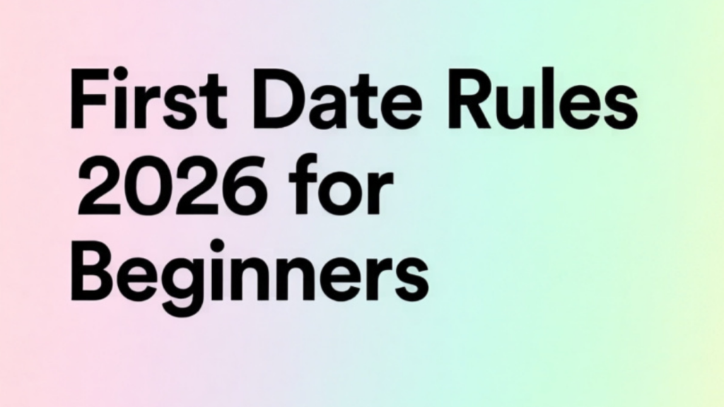 Dating Tips For Beginners 2026